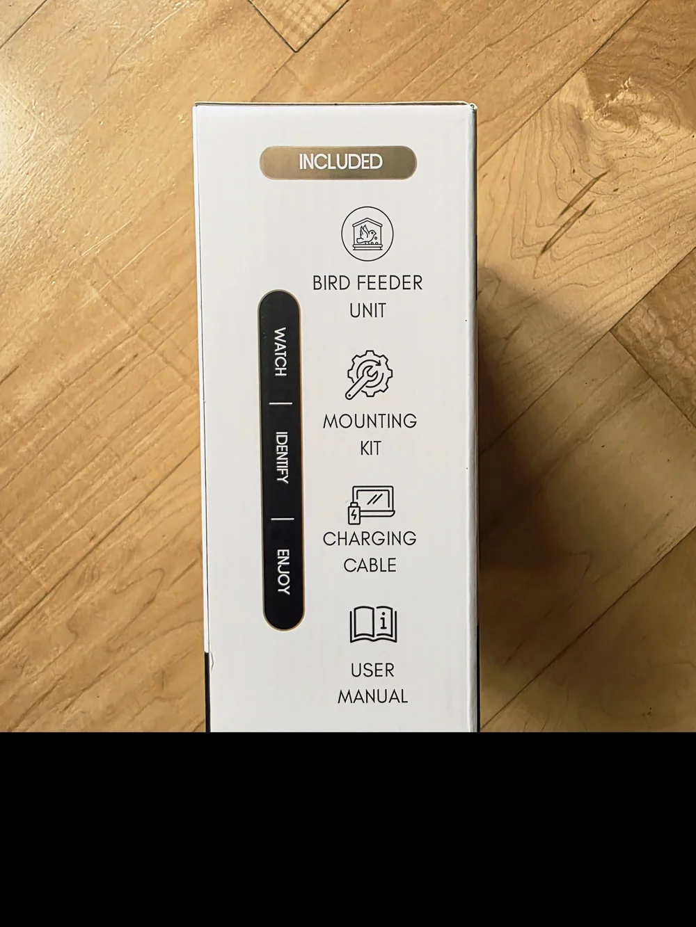 NIB AI Smart Birdfeeder with 4K HD Camera - Clear